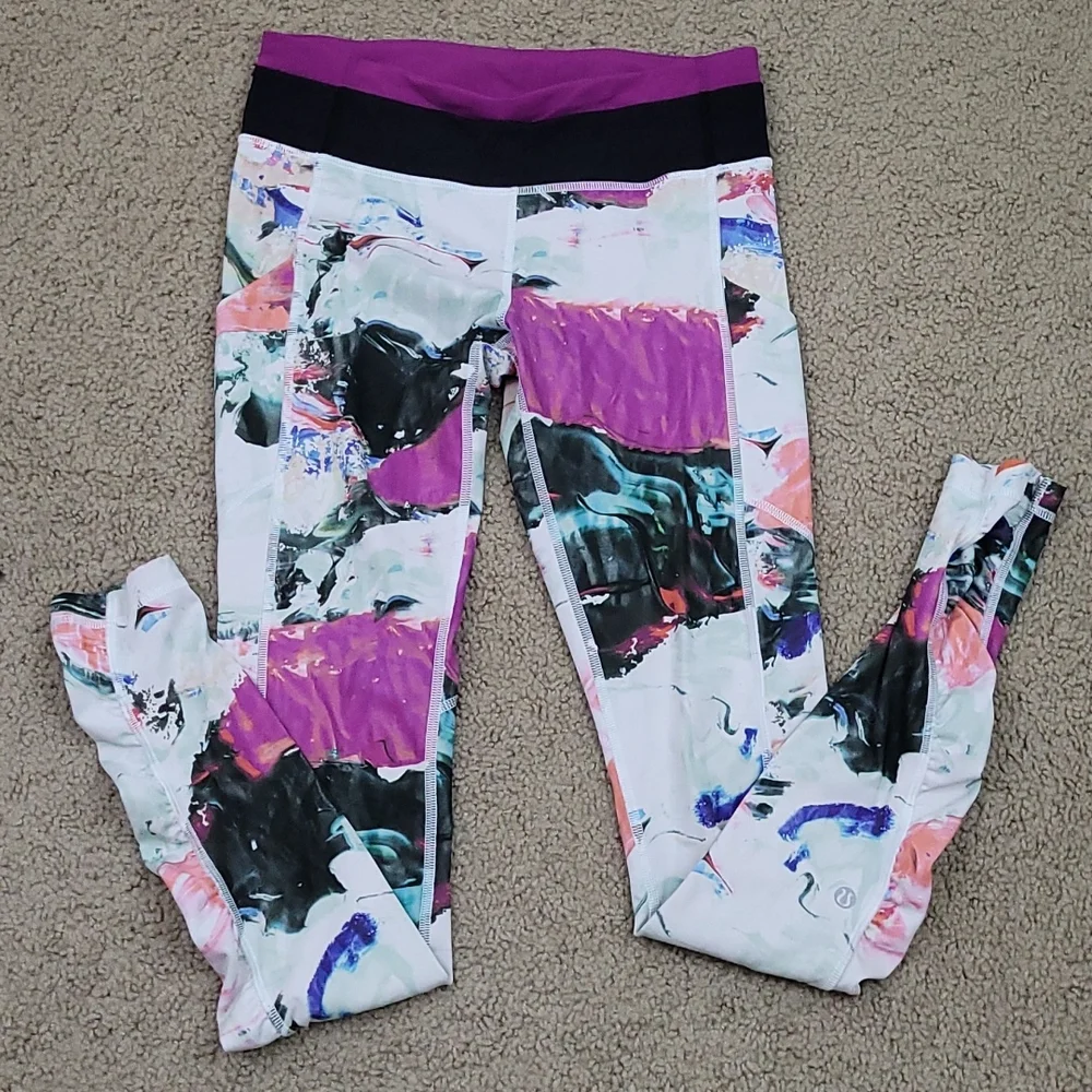LULULEMON Speed Tight III Leggings in Pigment Wave